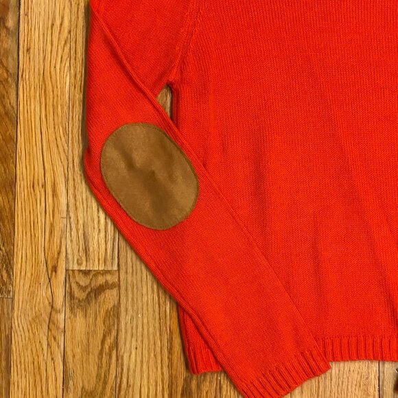 Forever 21 Women's Long Sleeve Sweater Orange Red Size Small - Picture 2 of 5